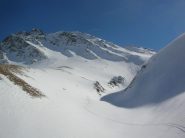 Tratto di discesa a valle delle Grange dell' Autaret.