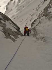 Yuri, il mio compagno, impegnato nel bel passaggio