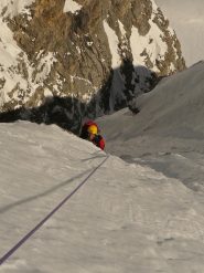 l'uscita dal delicato traverso