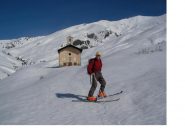 Franco nel vallone di Traversiera...verso la Reghetta.