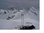 Dalla P.Reghetta a sx la Marchisa al centro il Chersogno e a dx il Sebolet