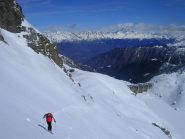 Il traverso per la bocchetta del Piazzocco