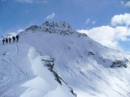 la cima dal colle di croux