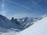 Panorama dalla bassa valle Maurin
