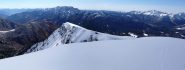 Panorama dalla cima