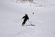 in discesa nel cratere