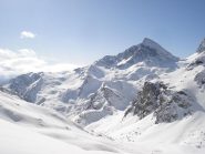 Prima dell'arrivo del nevischio...splendido colpo d'occhio sul Mozzo