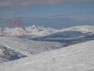 il Buren visto dal Tromstaltinden