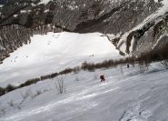 Discesa dosso ripido