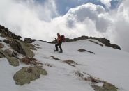 Arrivo in cima