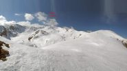 Cresta finale dalla sella a quota 1966m