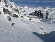 in salita verso il colle