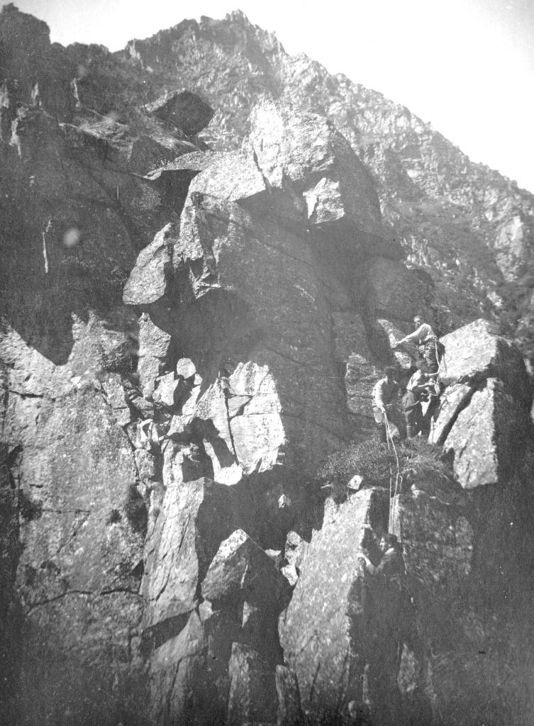 i primi salitori nel 1927