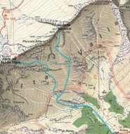 Mappa Brusiccia e Piccolo Altare