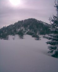 Circa 1900 m, sotto la salita finale