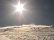 La salita al vento...