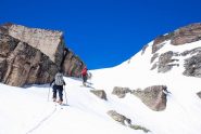 passaggio verso i 2500 m, prima dei 2 itinerari