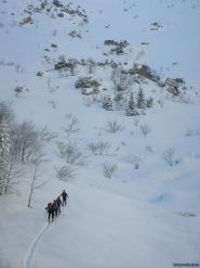 In rotta per il col del Prel