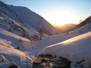 giochi di luce all'alba