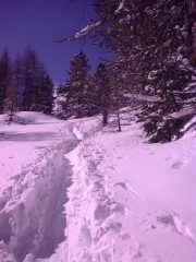 Quanta neve profonda, altro che primavera