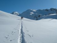 parte superiore dell'itinerario