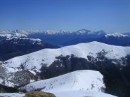 Il monte Crocione e il lago di Como
