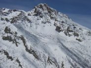 parte dell'itinerario di discesa dalla dorsale fin all'alpe Saulera