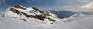 Panorama sulla Cima Bonze e Biolley