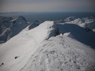 ultimo tratto per la cima
