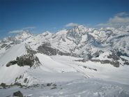 Dalla cima Bessanese e Ciamarella