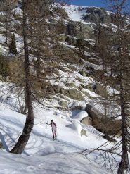 Parte bassa della salita