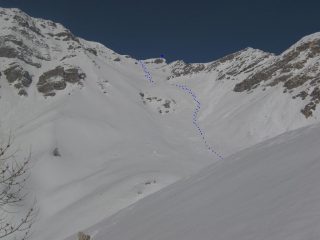 Seconda parte dell'itineraio