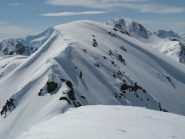 Cresta verso la vera cima del Flassin.