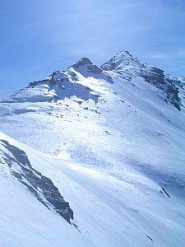 in avvicinamento, la Punta Cialancia