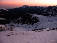 la Bisalta prima dell'alba