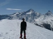 Verso la Grivola dalla cima