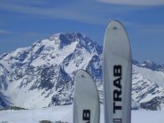 Sulla cima guardando il Disgrazia