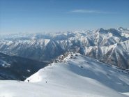 costa Savaresch dalla cima