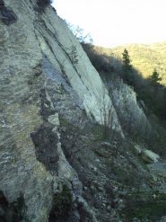 panoramica sulla falesia