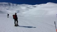 Massimo e Stelvio salgono lungo il versante Nord (11-4-2010)