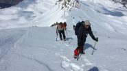 Alessio e soci salgono verso la cima (11-4-2010)