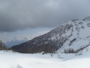 panorama col cambio del tempo in atto