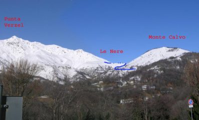 Le Nere viste poco dopo la Cappella della Visitazione