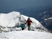 Livio e Cinzia in arrivo in vetta