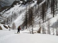 Discesa sul ponte q. 2130m