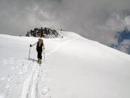 Arrivo in cima