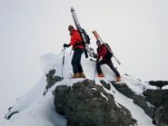 Qualche passaggio delicato in cresta