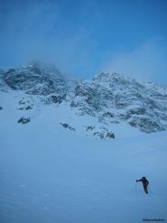 Alba ai piedi della Breche