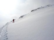 Ultimi metri prima della cima