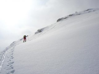 Ultimi metri prima della cima